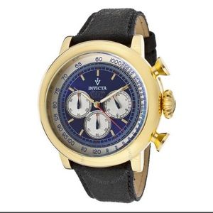 INVICTA Vintage Chronograph Quartz Blue Dial Men's Watch 13057